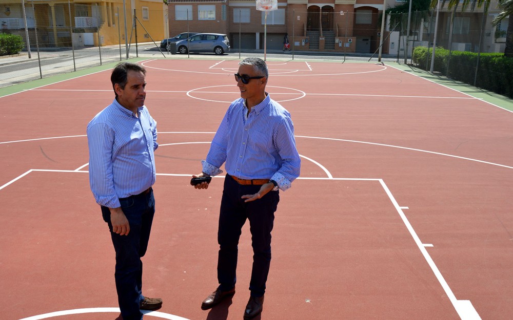 Pista polideportiva de Nueva Almería