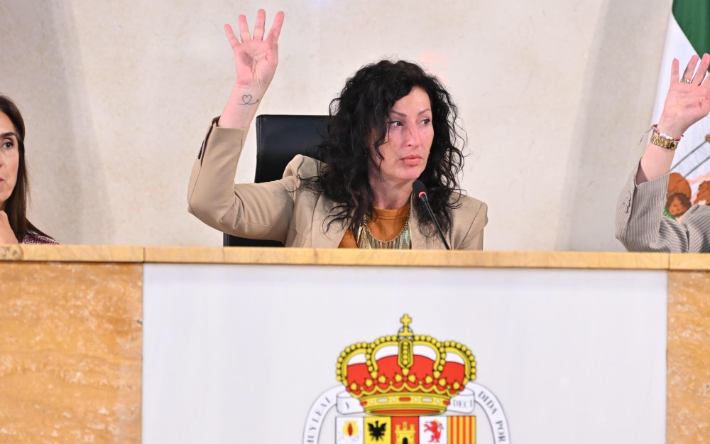 Alcaldesa pleno
