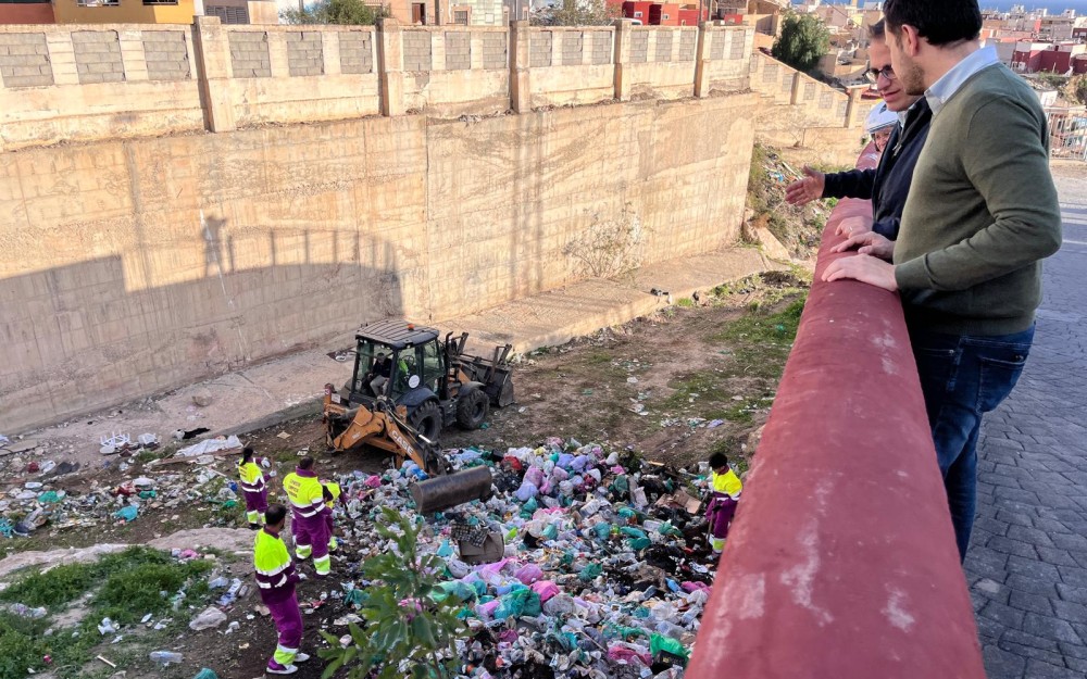 Operativo limpieza Barranco Caballar