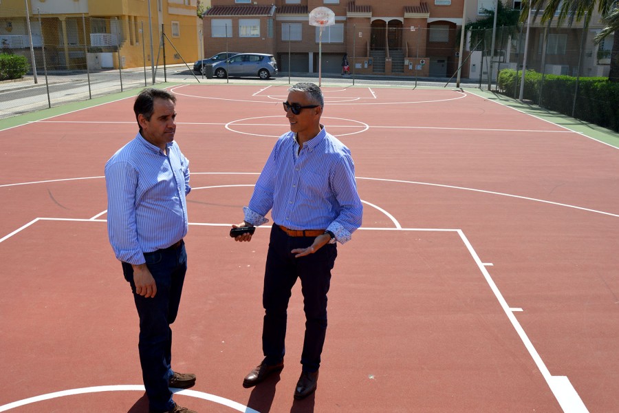 Pista polideportiva de Nueva Almería